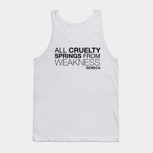 Stoic: Seneca Quotes Tank Top